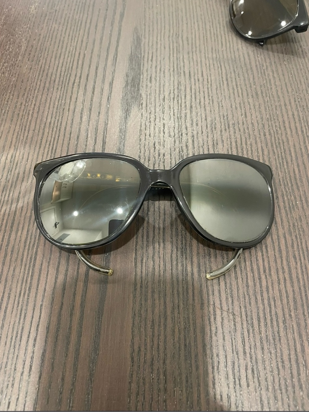 Men's Vintage Vuarnet Polarized Black Sunglasses